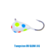 Tear Drop Ice Jig Wonderbread (5/pk)